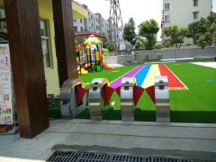 迎春路稚慧幼兒園通道閘機安裝完畢